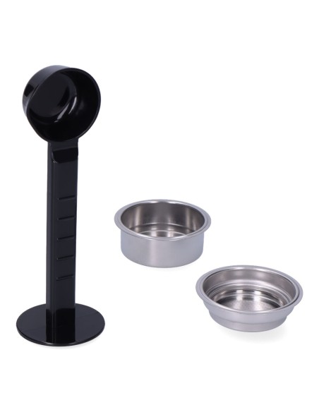 Set cuchara/prensador + filtro 1 taza + filtro 2 tazas para cafetera 07707 edm