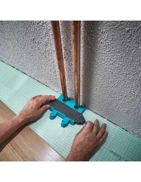 Set para suelos perfectos ajuste de suelos laminados y de diseño 6976000 wolfcraft