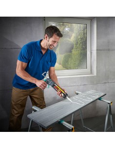 Pistola de cartuchos mg 550 4358000 wolfcraft 2