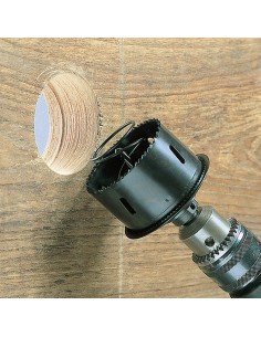 Sierra de corona con expulsor y avellanador de borde, ø68mm 2158000 wolfcraft 2