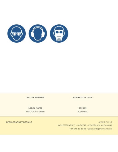 Sierra de corona con expulsor y avellanador de...