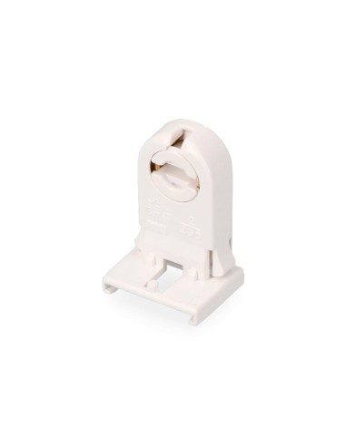 Portalámparas fluorescencia gu10 blanco (envasado)