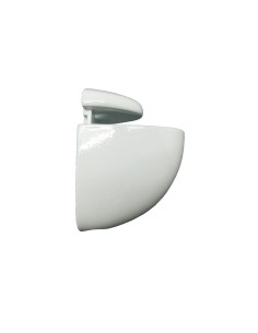 Pack con 2 soportes mod. pelicano sp08 42x53mm blanco m31241 micel