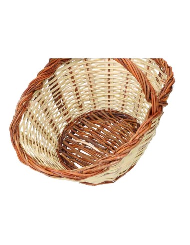 Cesta caña 44x31x22cm altura con asa 34cm