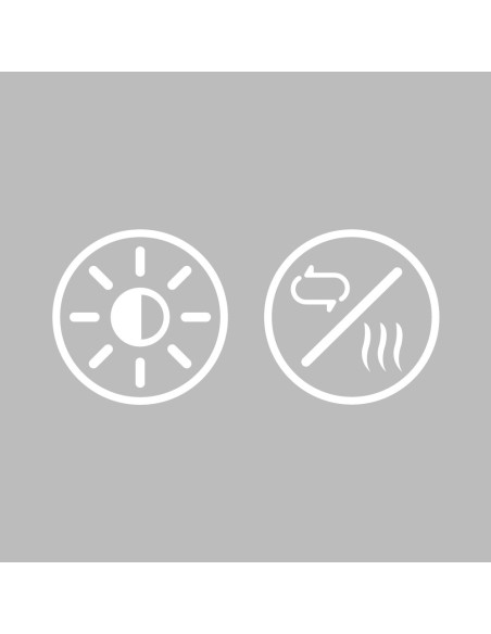 Espejo rectangular con led 20 w 80 x 60 cm