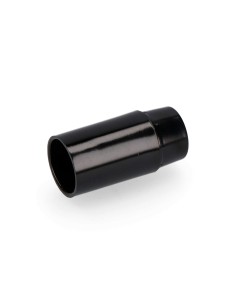 Portalámparas de baquelita reforzado e-14 negro (envasado)