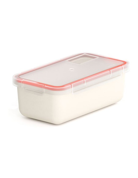 Fiambrera hermética blanco 750 ml