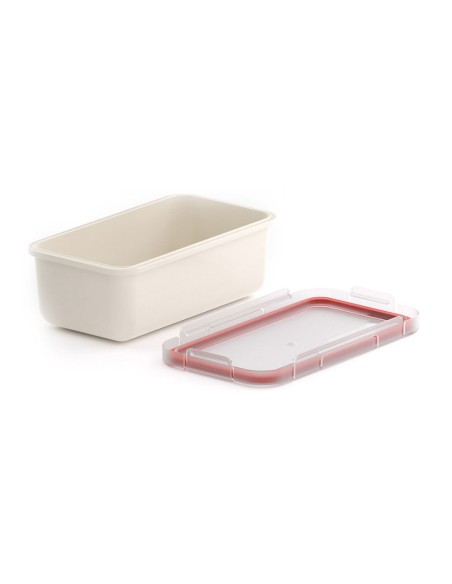 Fiambrera hermética blanco 750 ml