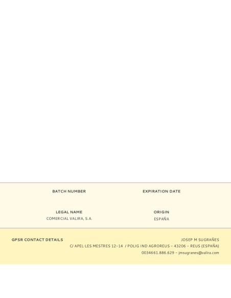 Recambio tapa contenedor hermético 0,50 - 0,75l 6087/9 valira