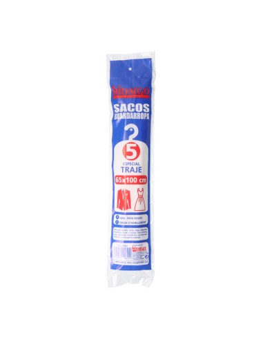 Guardarropa n°1 traje, 5 uds, 65 x 100 cm