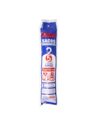 Guardarropa n°3 abrigo, 5uds, 65 x 150 cm