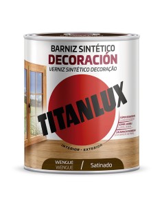 Barniz sintético decoración wengue satinado 250ml titanlux m11100714