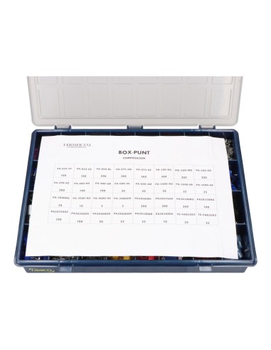 Surtido de punteras aisladas 3.800 uds