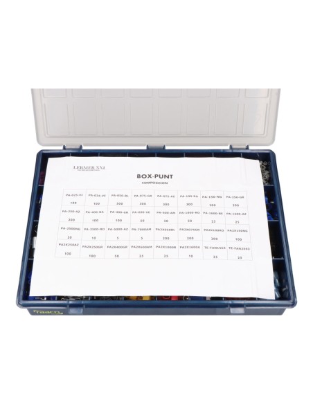 Surtido de punteras aisladas 3.800 uds