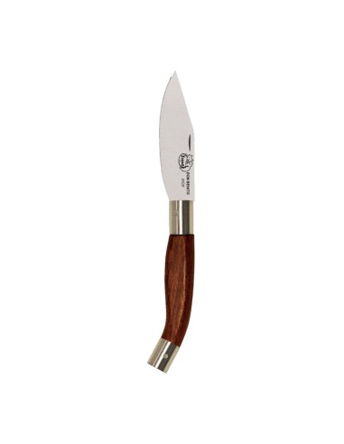 Navaja punta, dos virolas, acero inoxidable, nº 6, hoja 7 cm