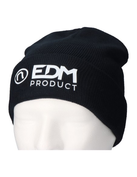 *merchandising* gorro de punto de invierno azul marino edm