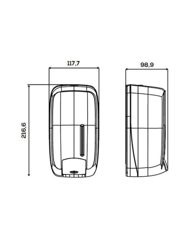 Dosificador de jabón timeless abs reciclado...