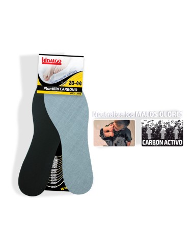 Plantilla para calzado carbono hidalgo