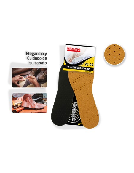 Plantilla para calzado eco-cuero hidalgo