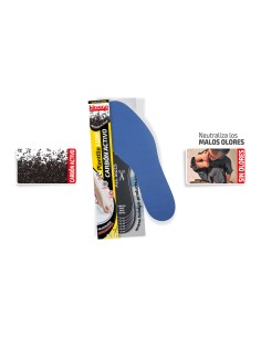 Plantilla para calzado luxe carbón activo recortable hidalgo 2