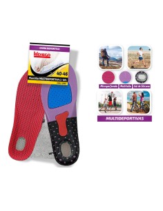 Plantilla para calzado multideportiva gel t: 40-46 hidalgo 2