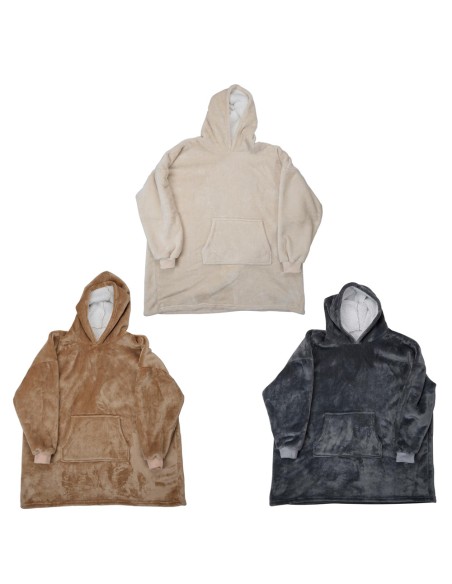 Batamanta sudadera con capucha y bolsillo central colores surtidos