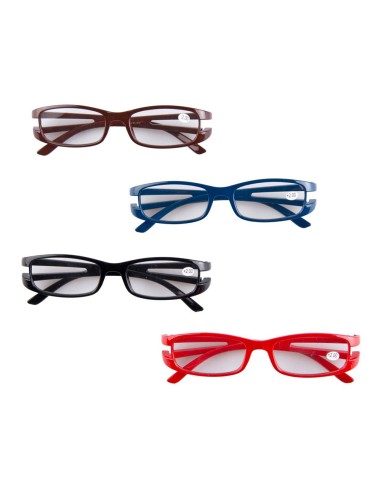 Gafas de lectura con diferentes graduaciones en expositor 480 uds