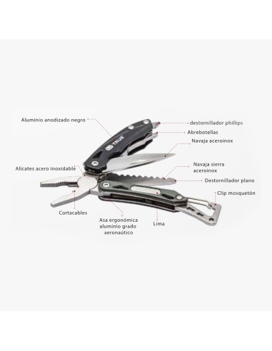 Multiherramienta seven 9 en 1
