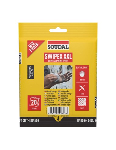 Bolsa de 20 toallitas swipex xxl
