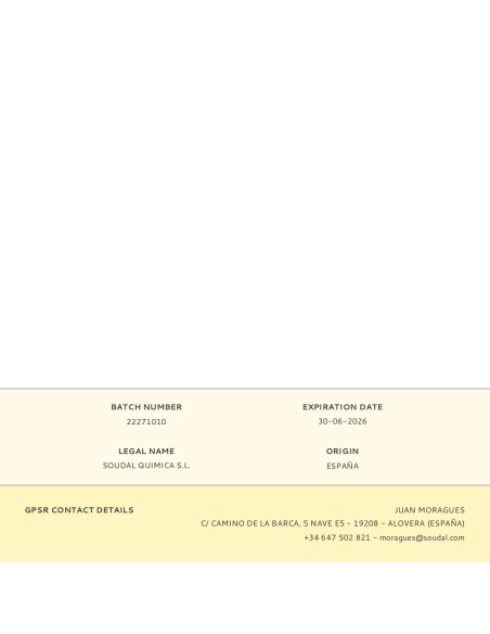 Pega todo turbotack blanco 290 ml