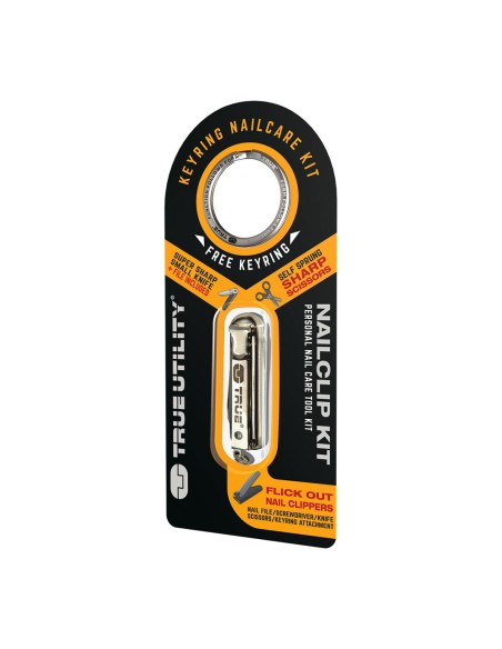 Herramienta nailclip llavero y corta uñas