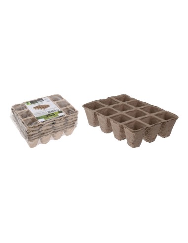 Semillero pack de 4 unidades 16 x 12 x 5 cm