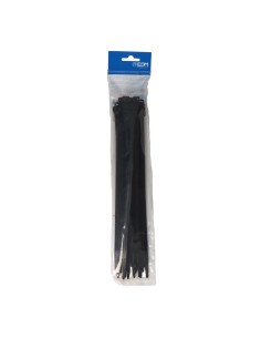 Bridas negras 7.6 x 300 mm nylon alta calidad (bolsa 25 unid.)