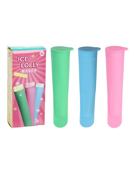 Molde para helado, set de 3 piezas, 42x42x195mm