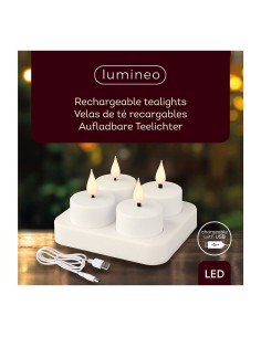 Vela led recargable 485346 2