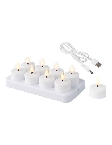 Vela led recargable 486715