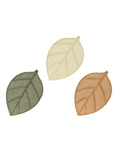 Mantel individual modelo hoja 30 x 46,5 x 0,1 cm colores surtidos