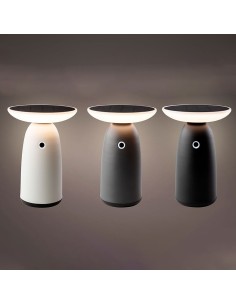 Lámpara solar con encendido táctil 22cm colores surtidos. 897850
