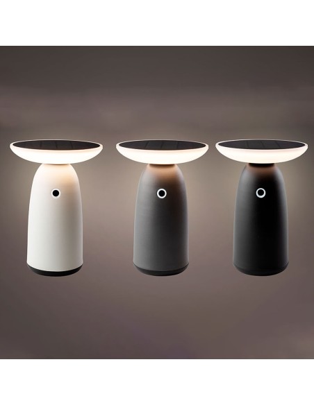 Lámpara solar con encendido táctil 22cm colores surtidos. 897850