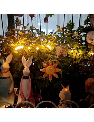 Estaca solar de luz fija para plantas y jardín....