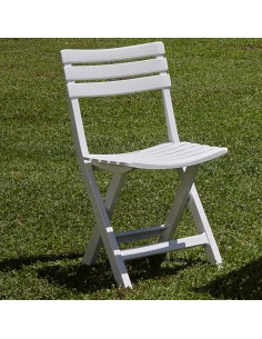 Silla plegable birki color blanco 2