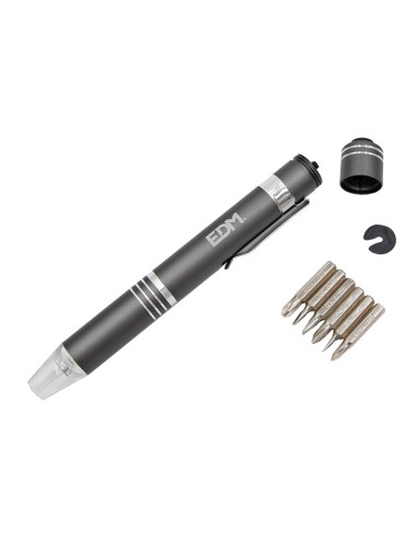 Linterna - destornillador con 6 puntas...