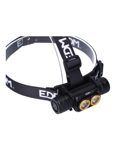 Linterna frontal 3.000lm edm