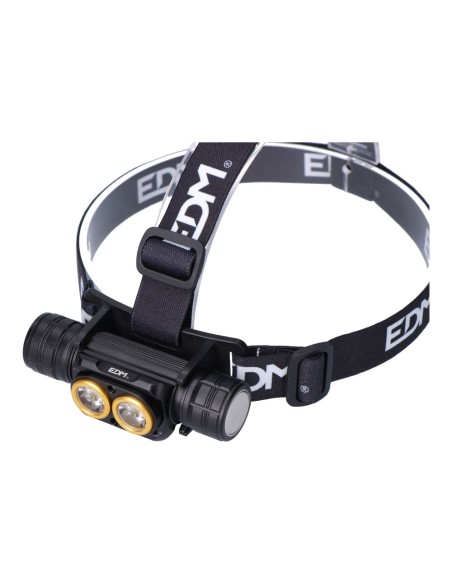 Linterna frontal 3.000lm edm
