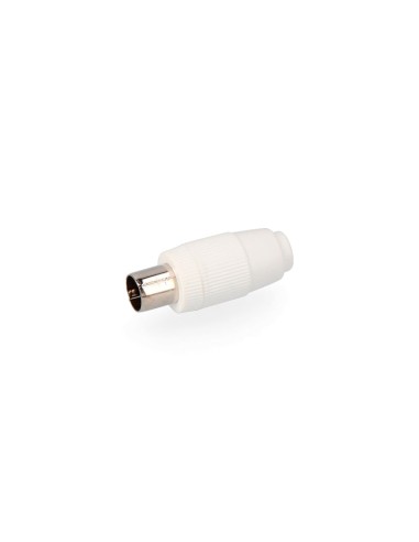 Clavija tv 9,5mm. recta envasada edm