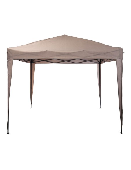 Carpa plegable color gris 3 x 3 x 2,45 m