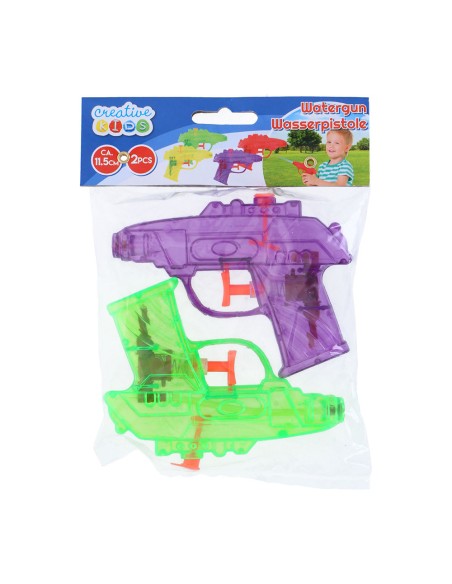 Pack 2 pistolas de agua 11,5cm creative kids modelos surtidos