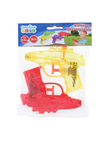 Pack 2 pistolas de agua 11,5cm creative kids...