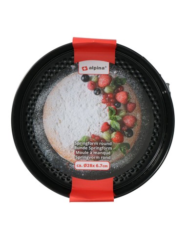 Molde antideslizante para tarta ø28 x 6,7 cm