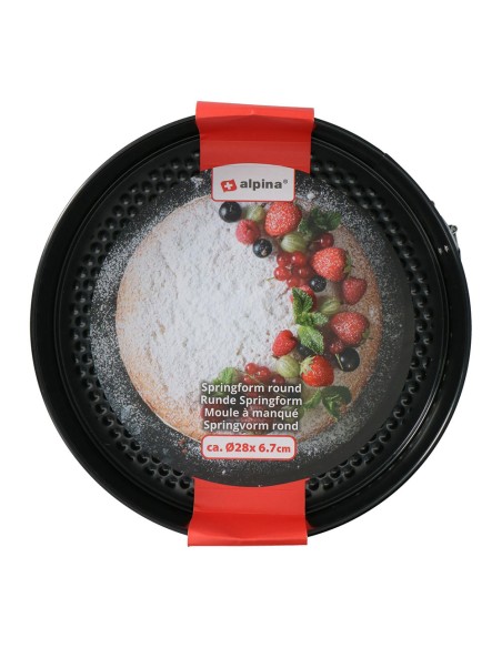 Molde antideslizante para tarta ø28 x 6,7 cm